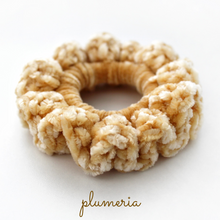 Load image into Gallery viewer, Plumeria Scrunchie