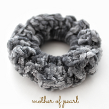 Load image into Gallery viewer, Mother of Pearl Scrunchie