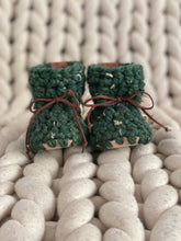 Load image into Gallery viewer, Kale Baby Booties