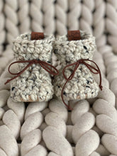 Load image into Gallery viewer, Oatmeal Baby Booties