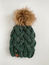 Load image into Gallery viewer, Kale Cable Knit Beanie