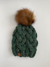 Load image into Gallery viewer, Kale Cable Knit Beanie