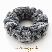 Load image into Gallery viewer, Mother of Pearl Scrunchie
