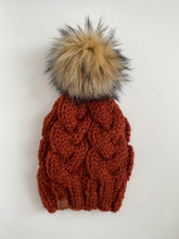 Load image into Gallery viewer, Spice Cable Knit Beanie
