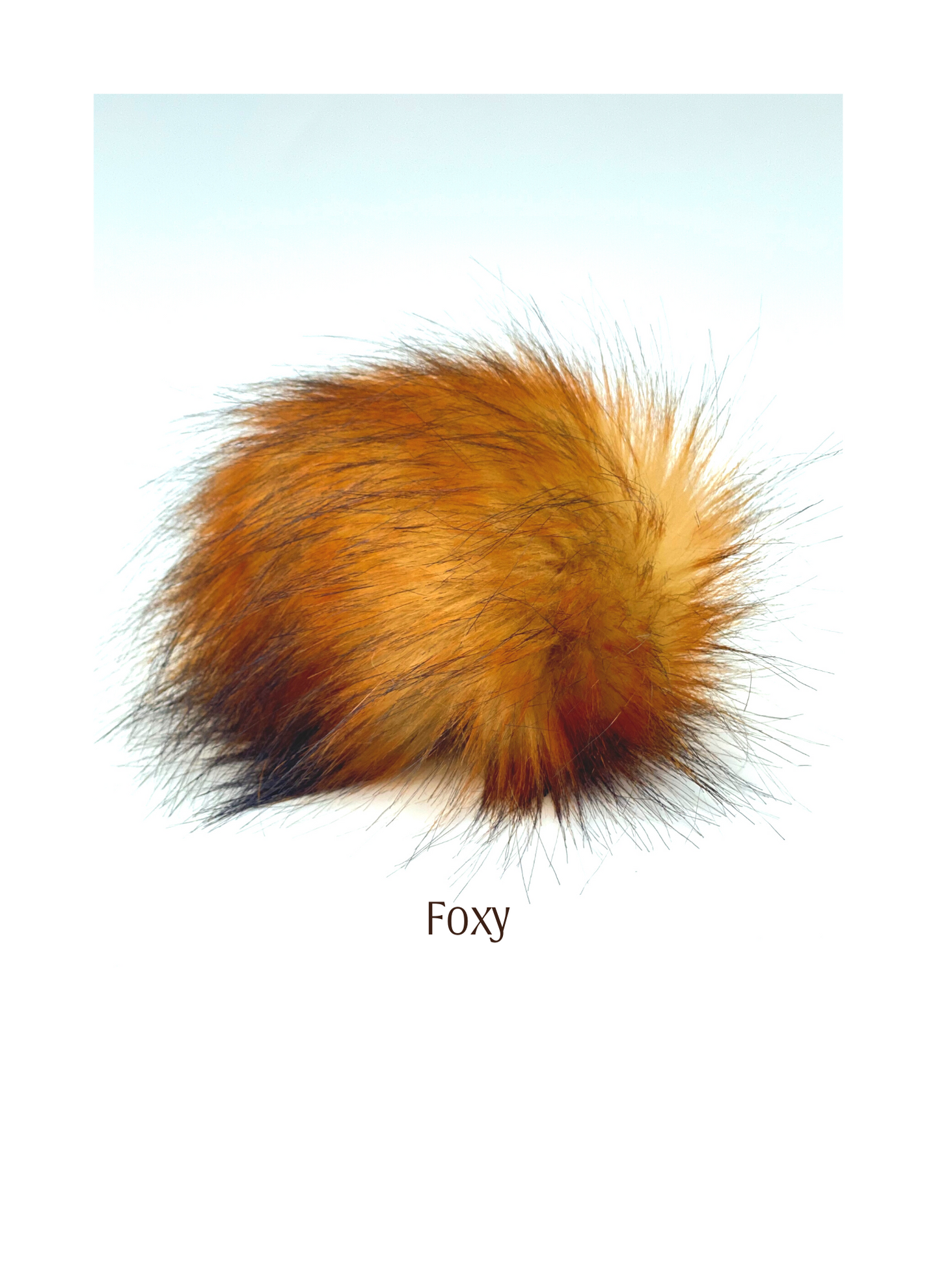 Foxy Faux Fur Pom Pom