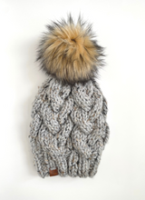 Load image into Gallery viewer, Marble Cable Knit Beanie
